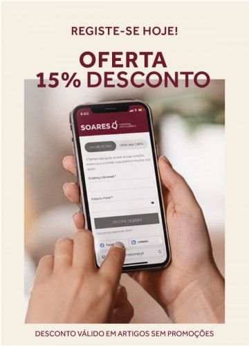 15% desconto